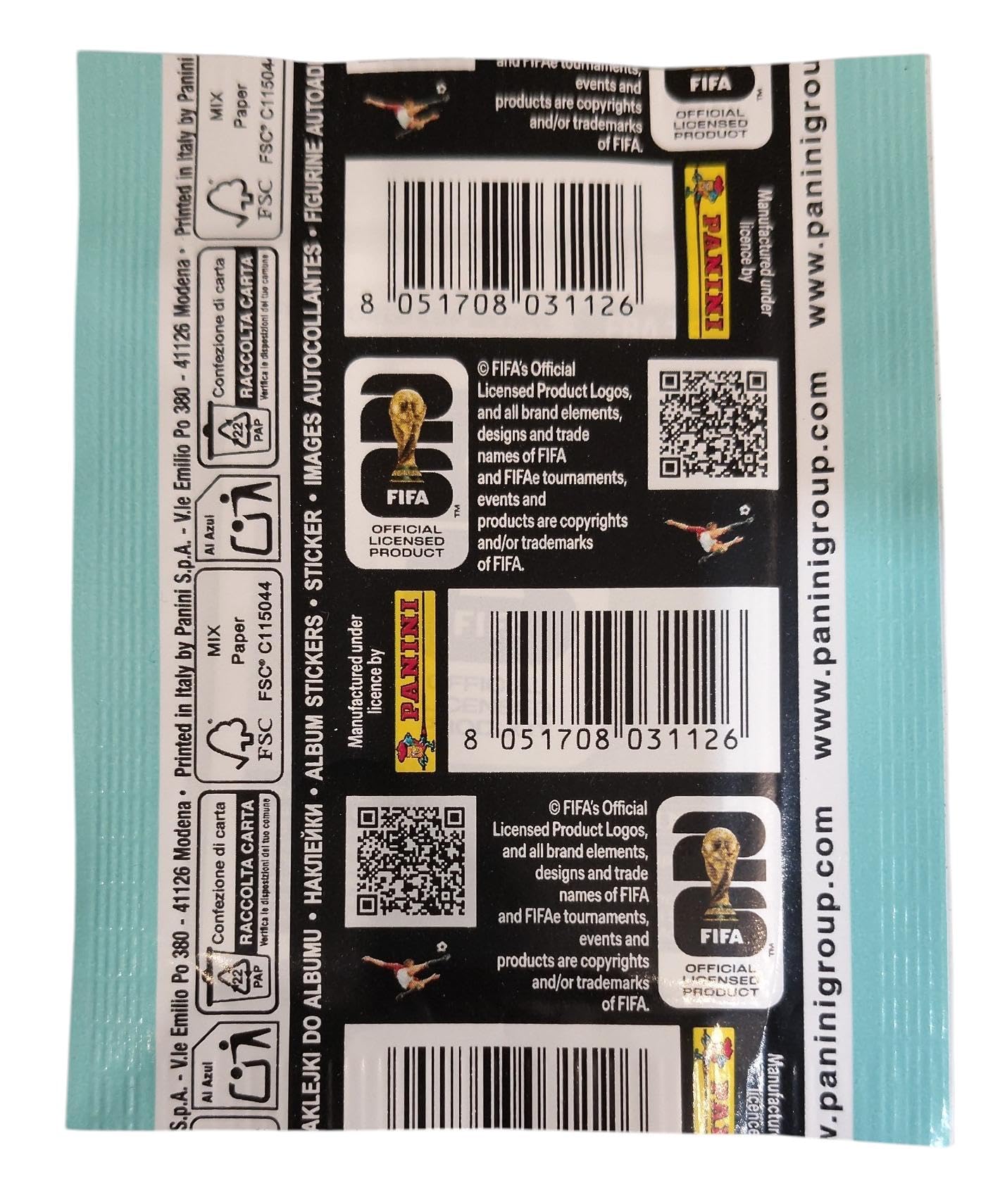 Panini FIFA World Cup 2026-30 Bustine + Omaggio Album Vuoto (Cofanetto senza Scatola) - Collezione Figurine Ufficiale