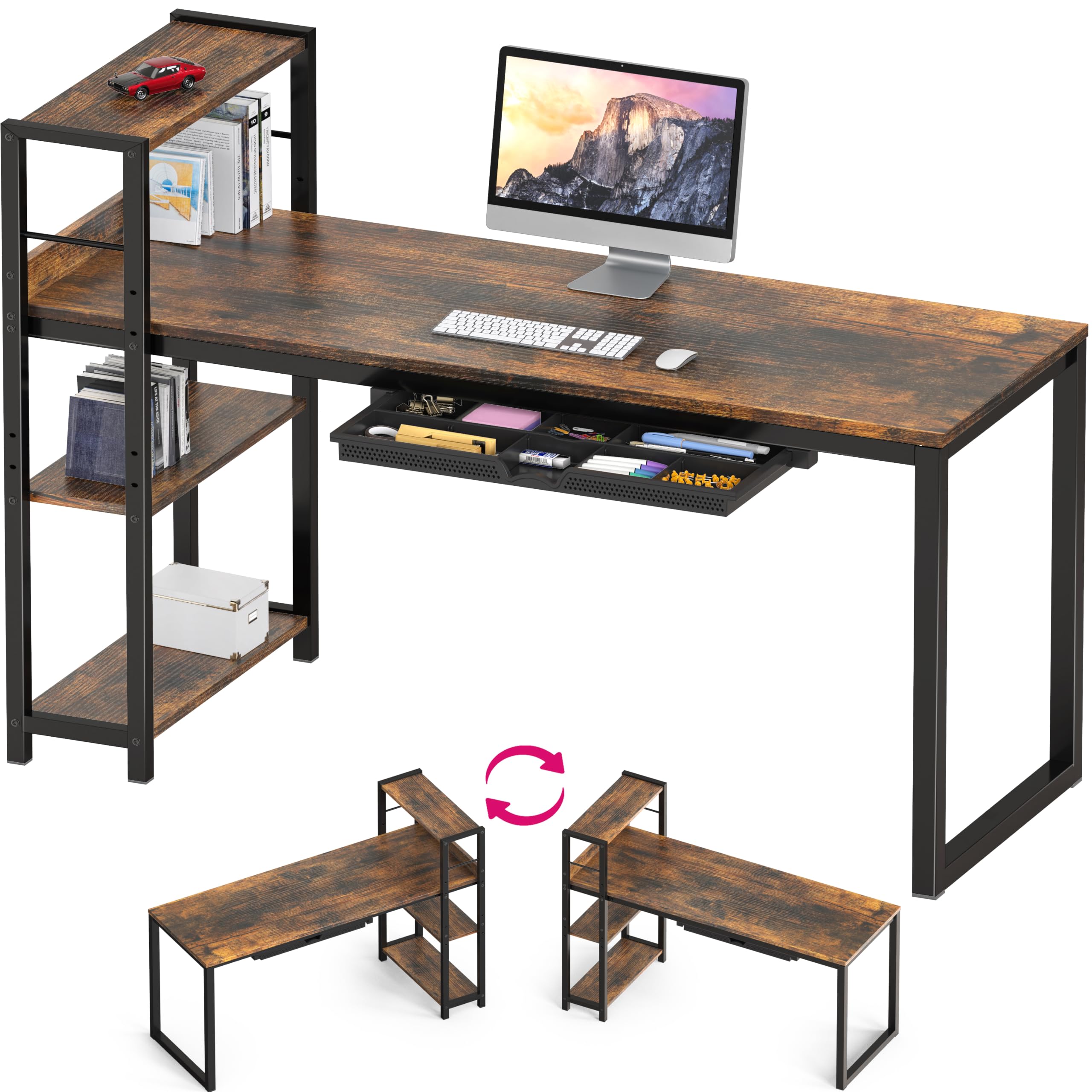 tetotatoMacBook Pro【CS6 /Office】 Amazon.com: SHW 46-Inch Home Office Mission Computer Desk with