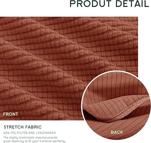 Vista 37 de Hokway Funda elástica protectora deslizante para cojines/sofá Negro