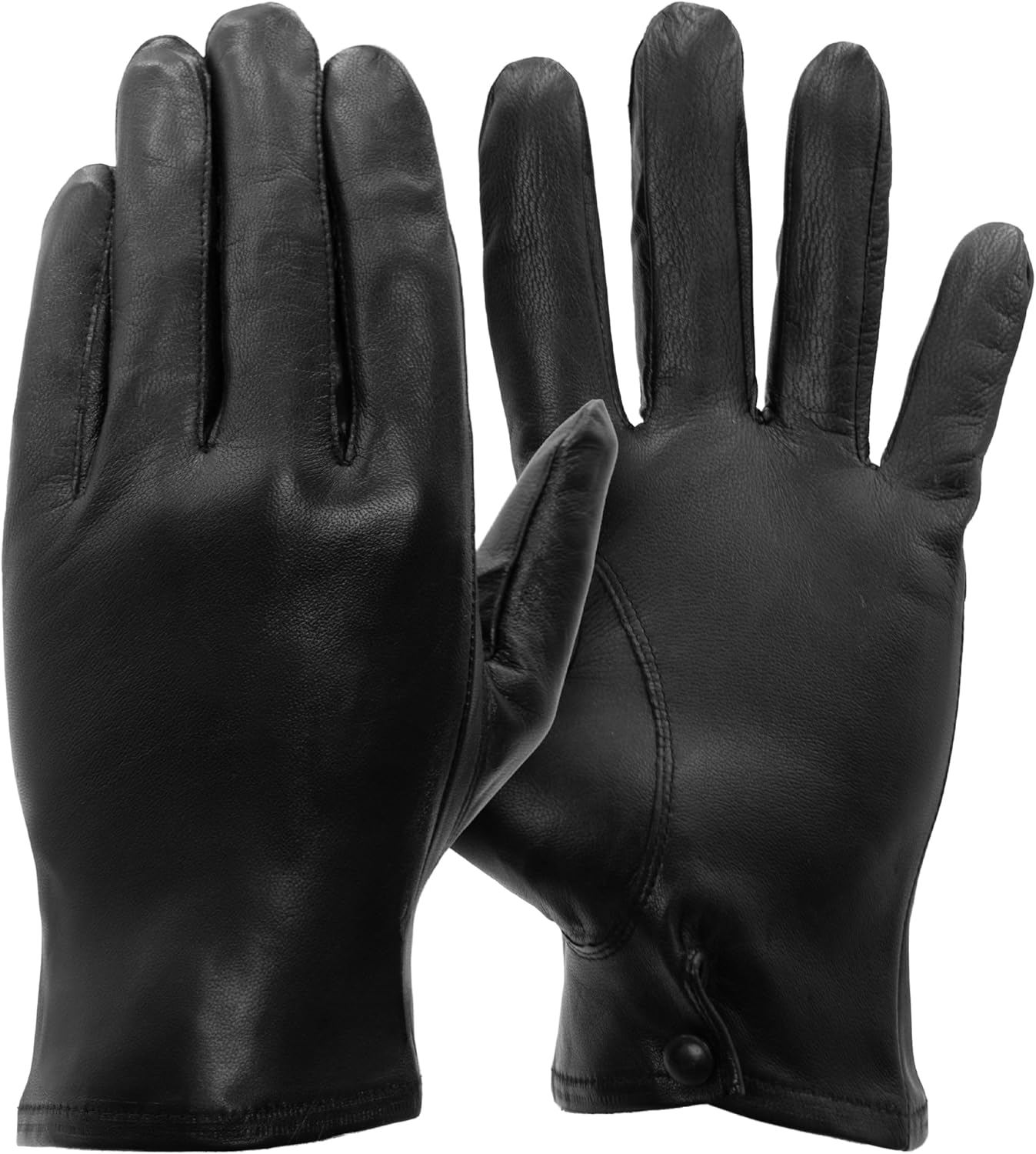 Officer Dress Leather Glove TD710 - ideal for honor guards, marching bands, & formal uniformed services events