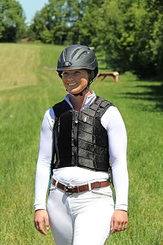 Tipperary Equestrian Horse Riding Eventer Vest - English Style | Protective Horseback Riding Apparel, Flexible Customizable Fit Body Protector