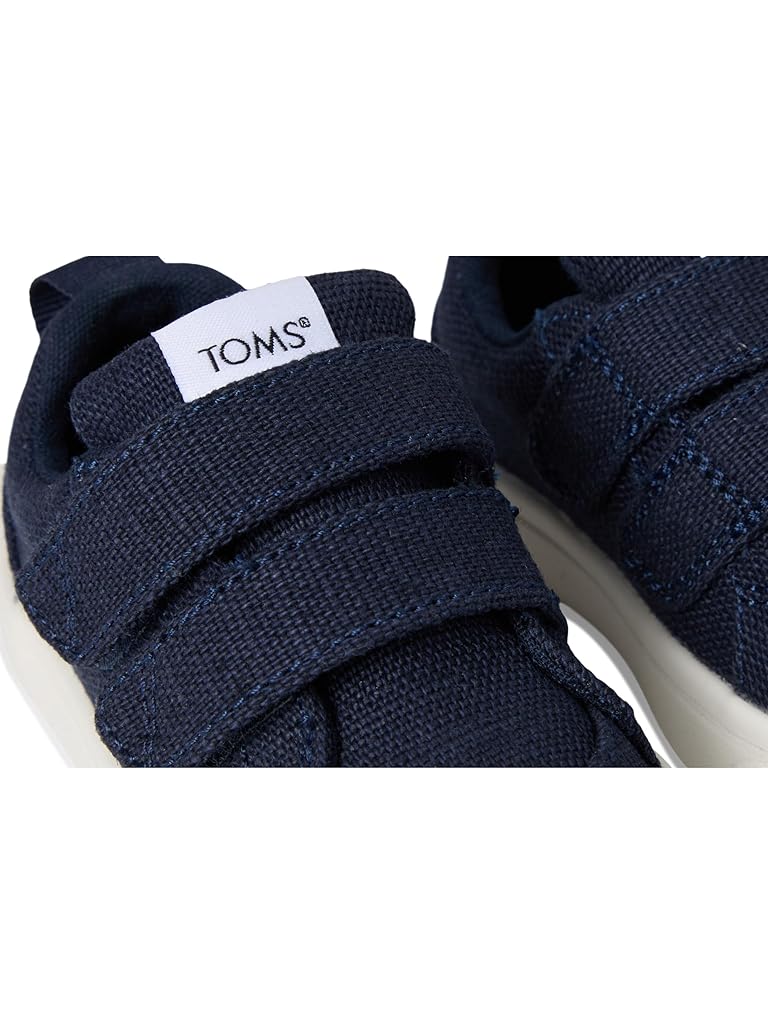 Navy TOMS Cruz Double Strap (Toddler/Little Kid/Big Kid)
