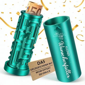 Upgrade Wish Filler Money Gift, Creative Labyrinth Box Money Gift Packaging for Birthday, Youth Confirmation, Farewell - Personalized Gifts for Boy, Girl, Men, Women