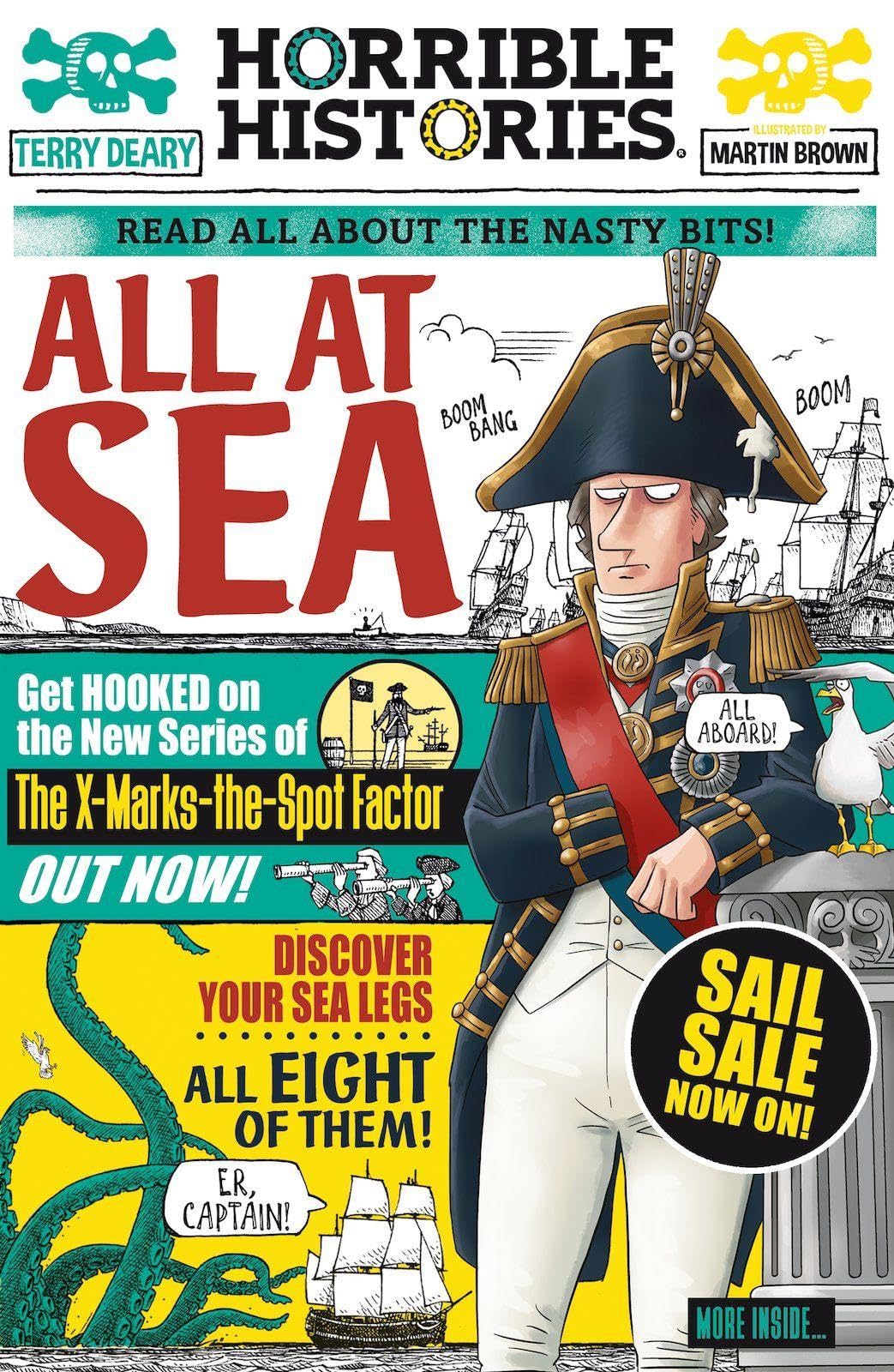 All at Sea by Terry Deary (Paperback, 2022)