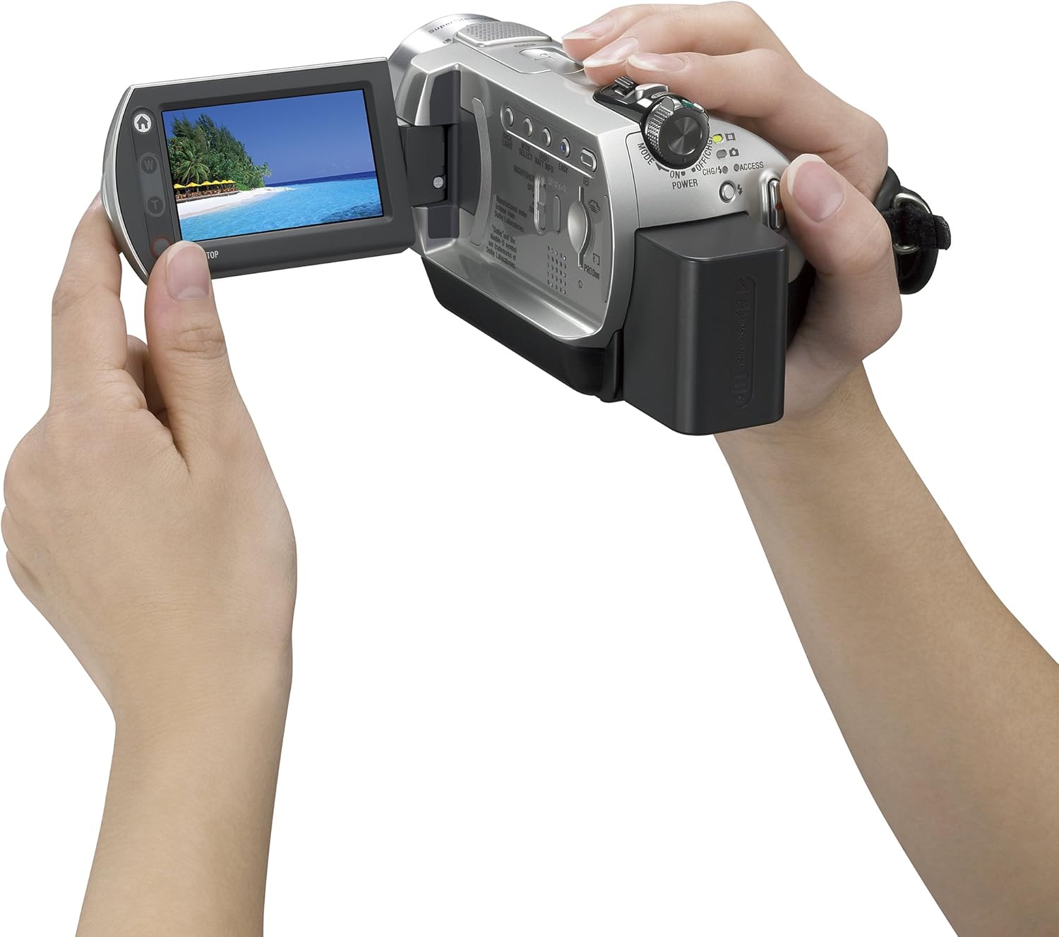 Sony DCR-SR300 6.1MP 40GB Hard Disk Drive Handycam Camcorder with 10x Optical Zoom