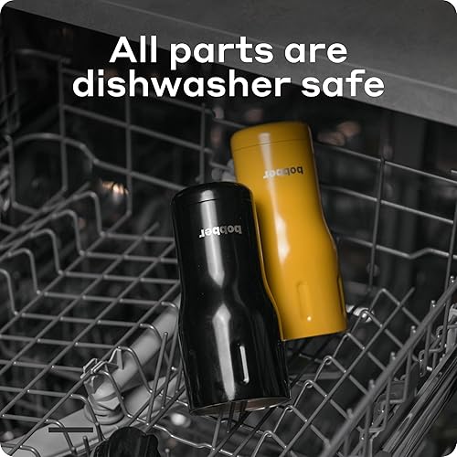 Miniatura 8 de Taza de café portátil de viaje de acero inoxidable con aislamiento al vacío de 16 onzas con tapa bloqueada 100% a prueba de fugas (tónico jengibre)