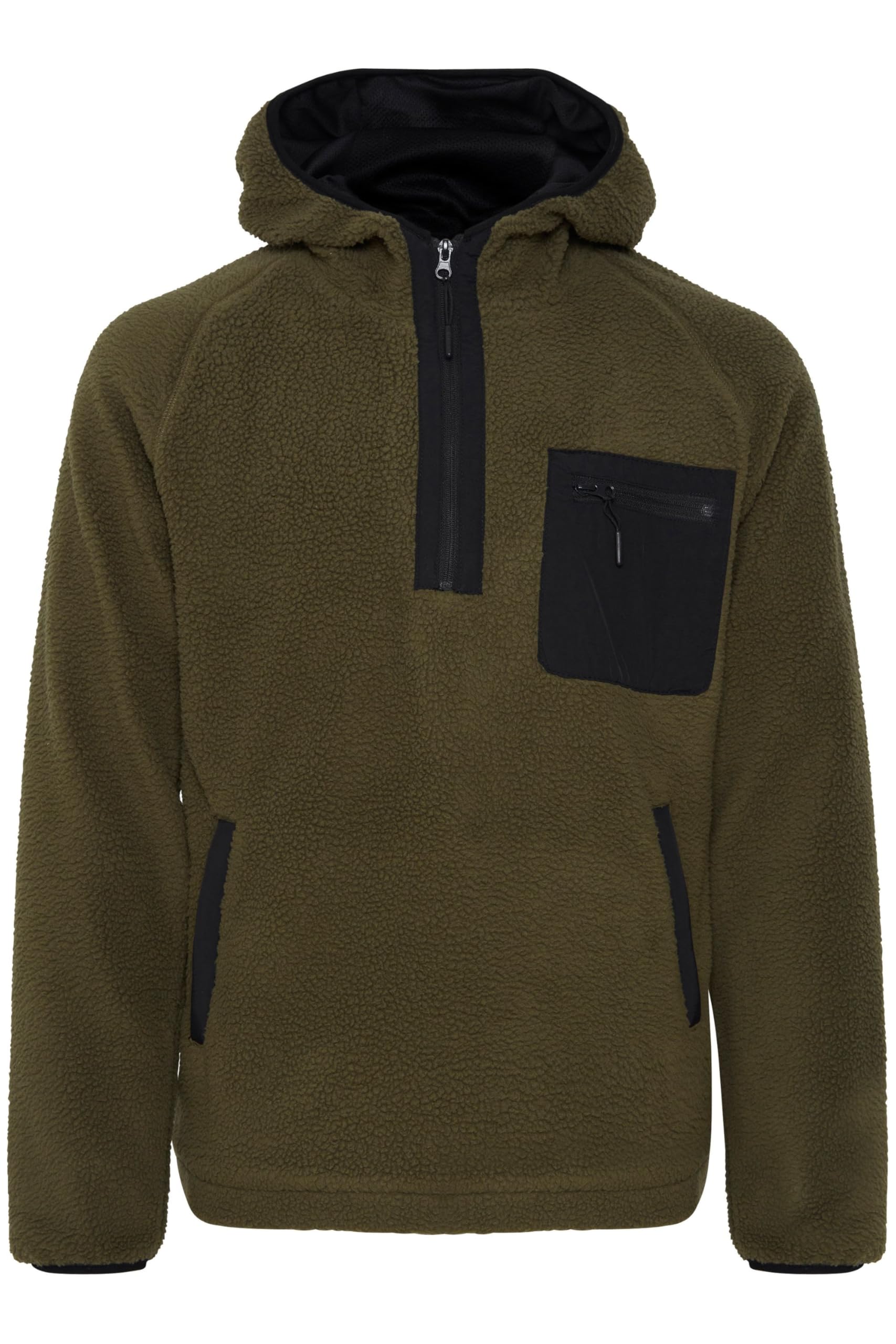 Indicode IDTrent Herren Fleecejacke Sweatjacke Jacke mit Kapuze