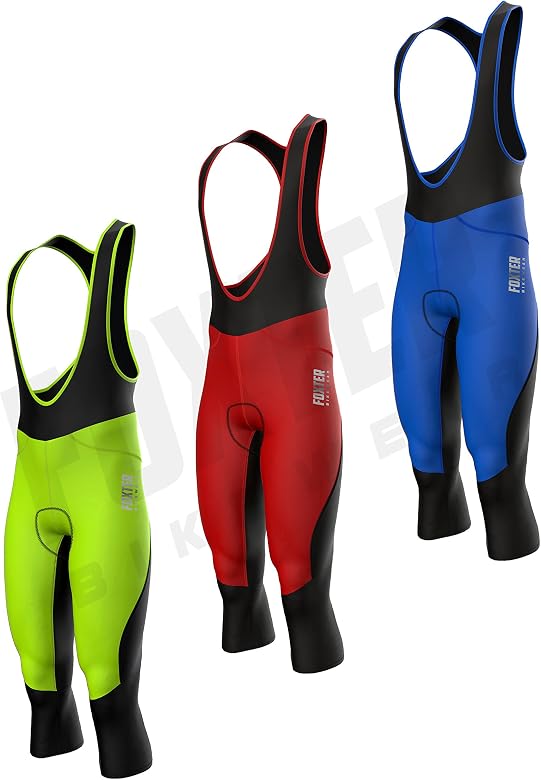 Foxter - Salopette termiche da uomo, per ciclismo, 3 quarti, Uomo, Blu, XL  : Amazon.it: Abbigliamento
