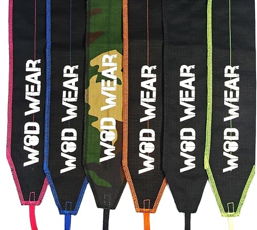 Miniatura 10 de WOD Wear Muñequeras para levantamiento de pesas entrenamiento de fuerza culturismo entrenamiento cruzado levantamiento de pesas olímpico soporte de