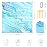 WIWIGO Beach Blanket Waterproof Sandproof Beach Mat 79 X 83/10\'x9\'for 2-8 Adults Quick Drying Outdoor Picnic Mat Beach Accessories for Travel, Camping, Hiking