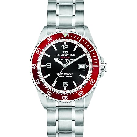 PHILIP WATCH Orologio Analogico Quarzo Uomo con Cinturino in Acciaio Inox  R8253209002 : Amazon.it: Orologi