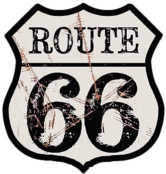 Amazon.co.jp: Tin Sign Shop | Vintage Route 66 ティンサイン