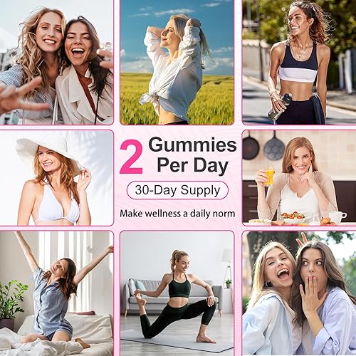 Miniatura 9 de Her Juicy - Gomitas de probióticos femeninos con olmo resbaladizo, gomitas de piña que apoyan el equilibrio del pH y el bienestar vaginal, la salud