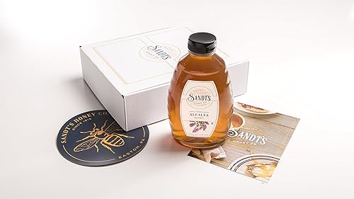 Miniatura 2 de Sandt's Honey - Miel cruda sin filtrar, genuina sin OMG, miel pura (907 g)