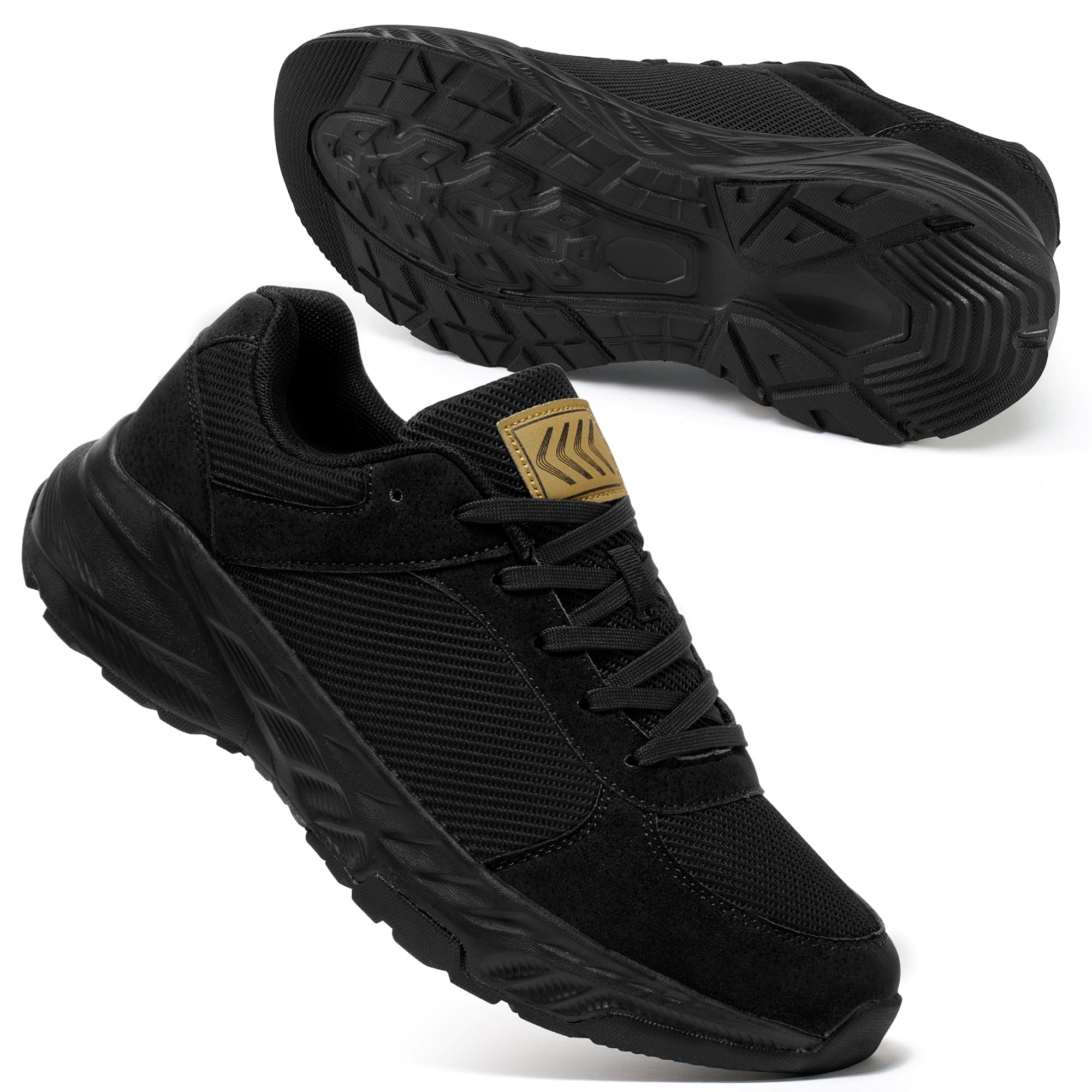 Mens Walking Shoes Comfortable: Breathable Lightweight Sneakers