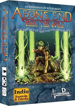 Aeons End Into The Wild - Cooperative Sci-Fi Fantasy Strategy Deck-Building Board Game for 1 to 4 Players, Ages 14+ by Indie Boards and Cards