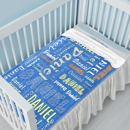 Miniatura 9 de Manta personalizada para bebés y niños manta personalizada con nombre para niñas y adolescentes regalos personalizados para bebés regalos de