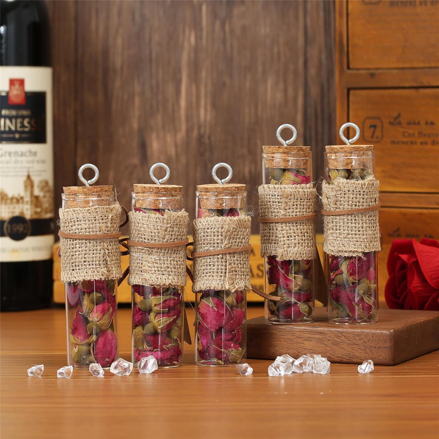 Eye Screws, 100Pcs 1 inches Screw Eyes Hooks, 304 Heavy Duty Screw Hooks, Self Tapping Eye Bolts, Indoor & Outdoor for Hanging Artwork - Image 6