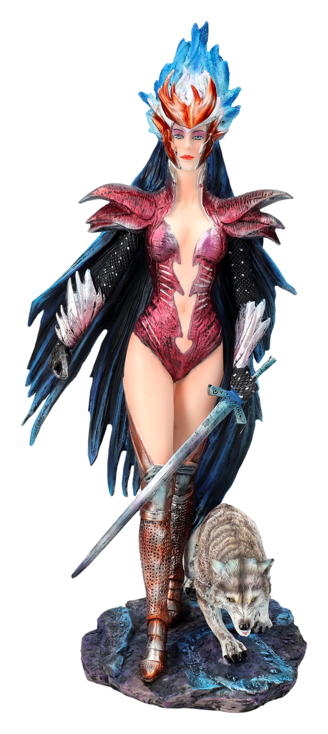 Figurine guerrière futuriste Ruth Thompson : cadeau de collection
