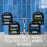 WILKINSON SWORD - Hydro 5 Razor Blades For Men Blades Carbon Coated Hydrating Gel & Precision Trimmer Pack of 10 Razor Blade Refills plus 2 FREE - 6