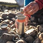 WACACO Pipamoka Machine à café portable, brasseur à café, sous vide tout-en-un, tasse de voyage isolée, brassage à la main et à la pression du filtre, thermo-coupe en acier inoxydable, 10 - Oui, oui.