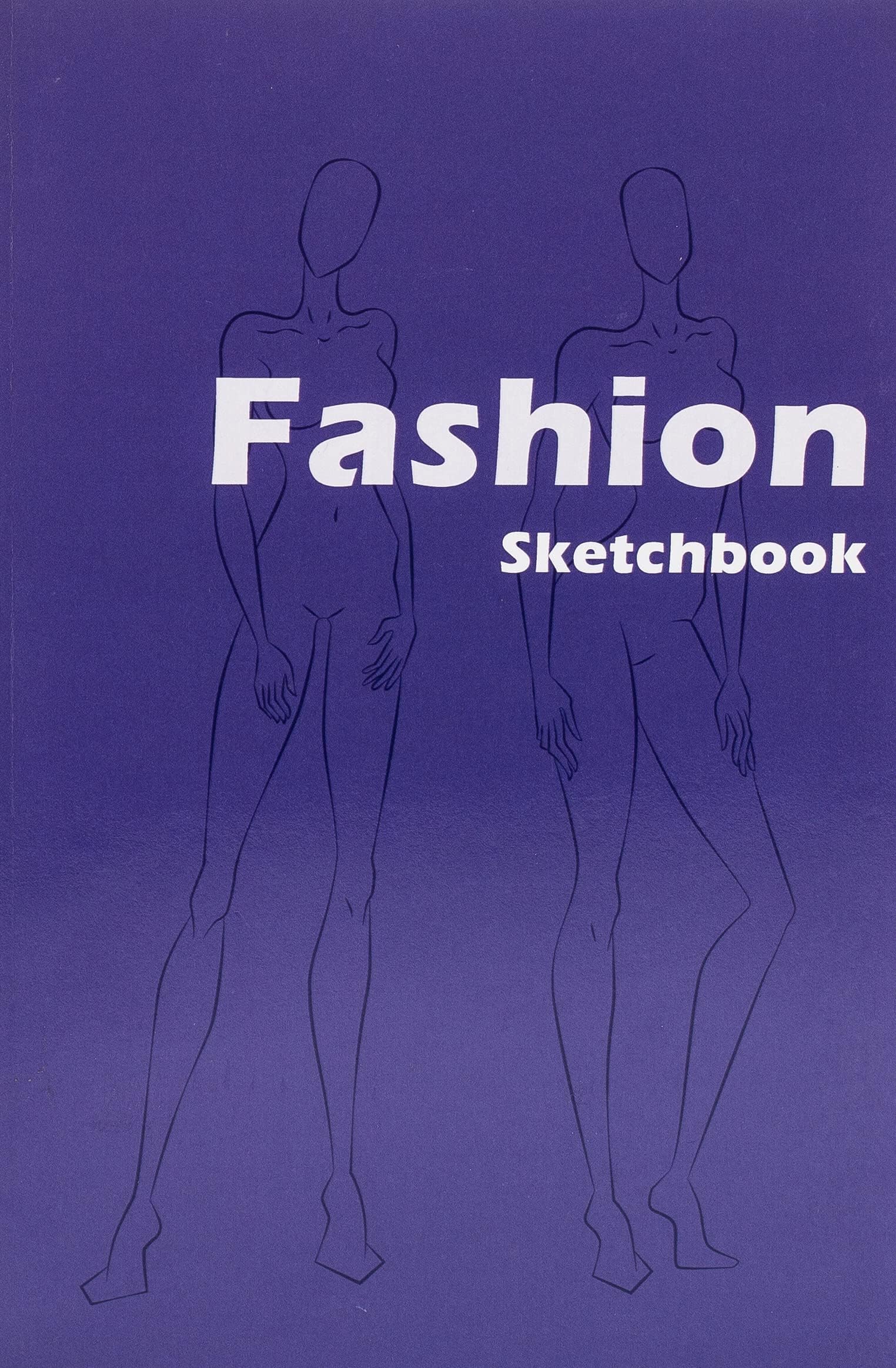 Fashion Sketchbook: Fashion Sketchbook with figure templates (Fashion Croquis) Paperback – 5 May 2018
