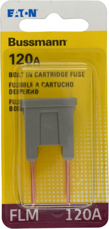 Elo fusível Bussmann BP/FLM-120-RP 120 A com terminal macho para 12 V – 1 unidade