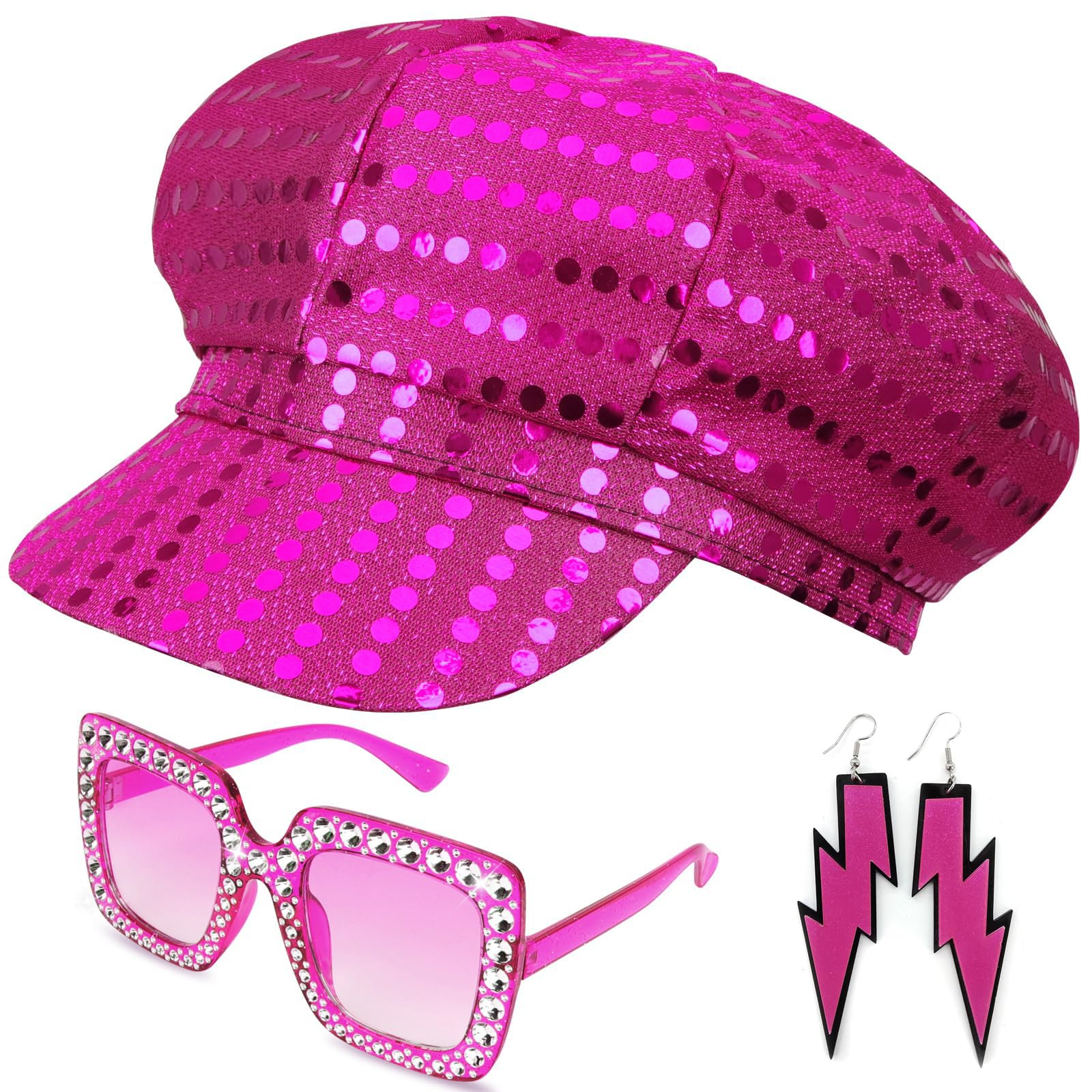 WFKKMEQ Sequin Hat
