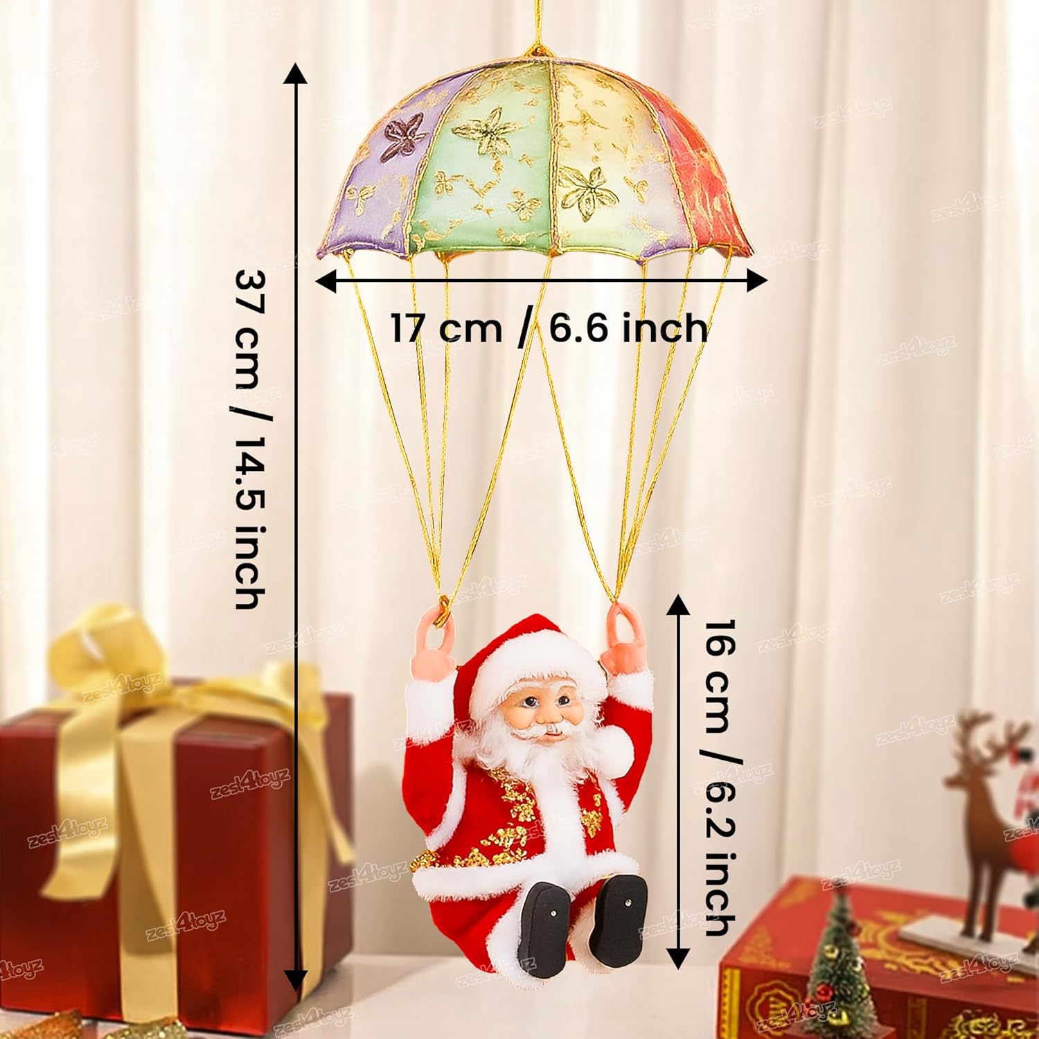 Parachute Santa 2