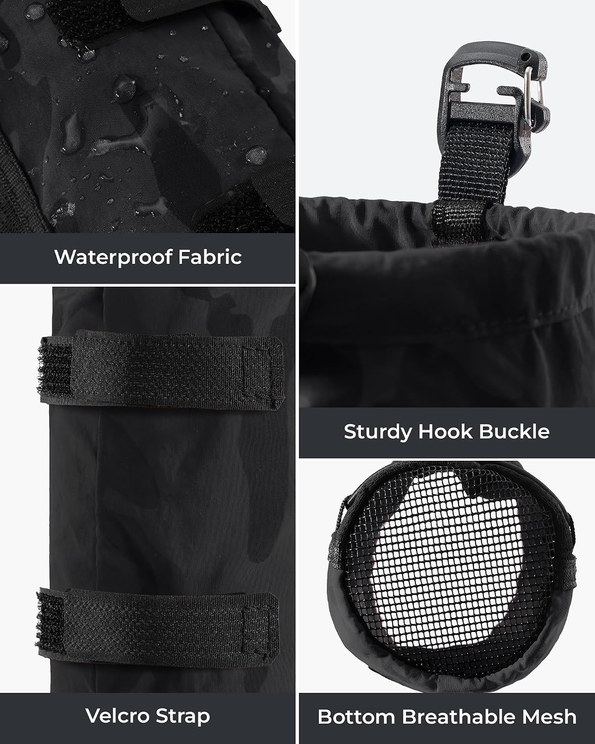 HowFly Water Bottle Holder for Backpack Molle Water Bottle Pouch Bag image 5