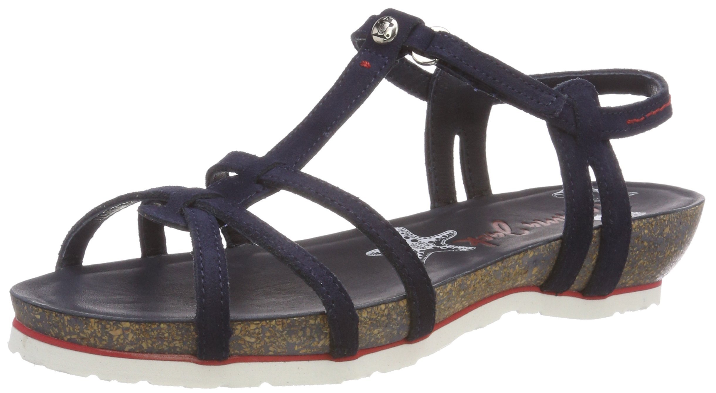Panama Jack Women's Dori Navy Open Toe Sandals