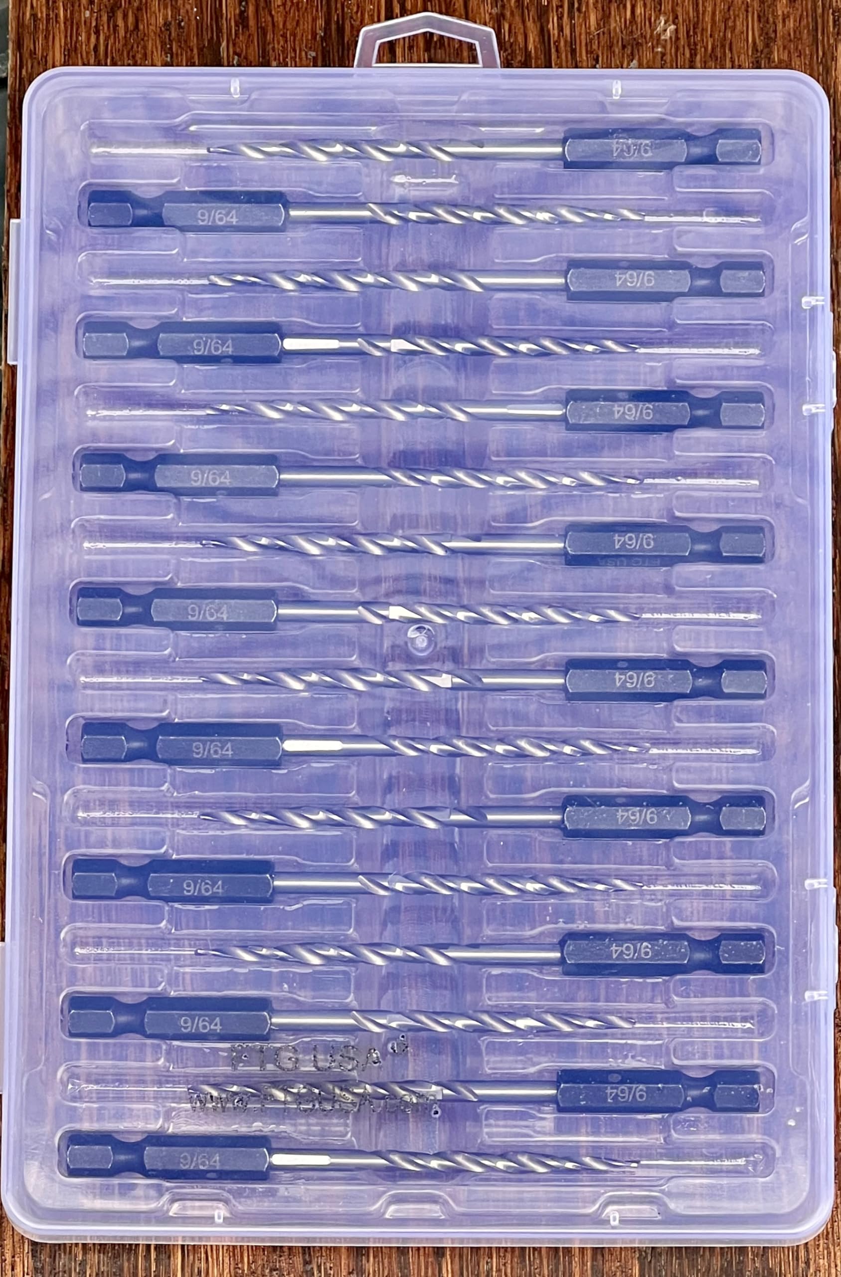 FTG USA Juego de brocas avellanadoras cónicas de repuesto, 16 piezas #6 (9/64 pulgadas)