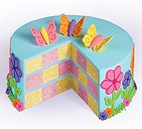 Vista 7 de Wilton Juego de moldes redondos de tablero de ajedrez, 4 piezas, acero