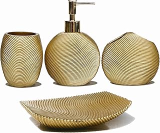 LUANT Bathroom Accessories Set Including Cup, Toothbrush Holders, Soap D...