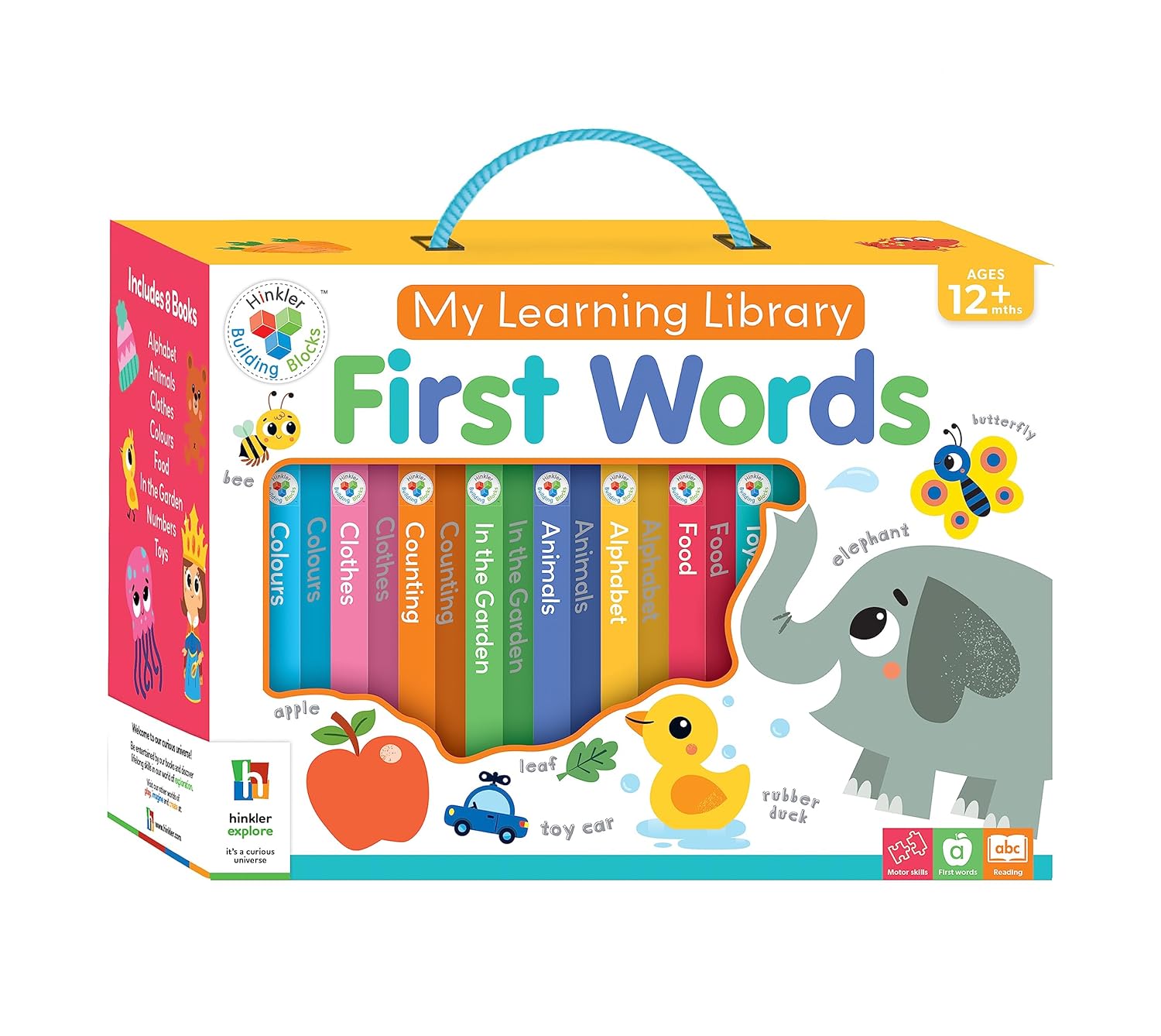 First Words My Learning Library Hinkler Building Blocks Board Books