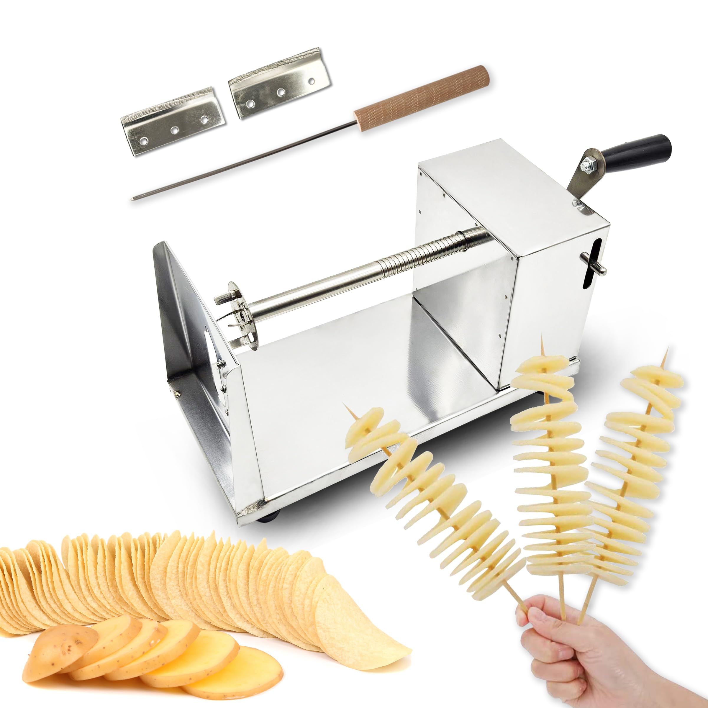 Snack for Cutter Spiral | Machine Slicer Potato Twist ポテトスライサー Potato Twist Shops Food & 調理器具