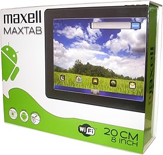 Maxell Maxtab 8'' - Tablet (1.2 GHz, Arm Cortex-A8, 0.5 GB, 4 GB, 16 GB, 203.2 mm (8 ")) (Importado)