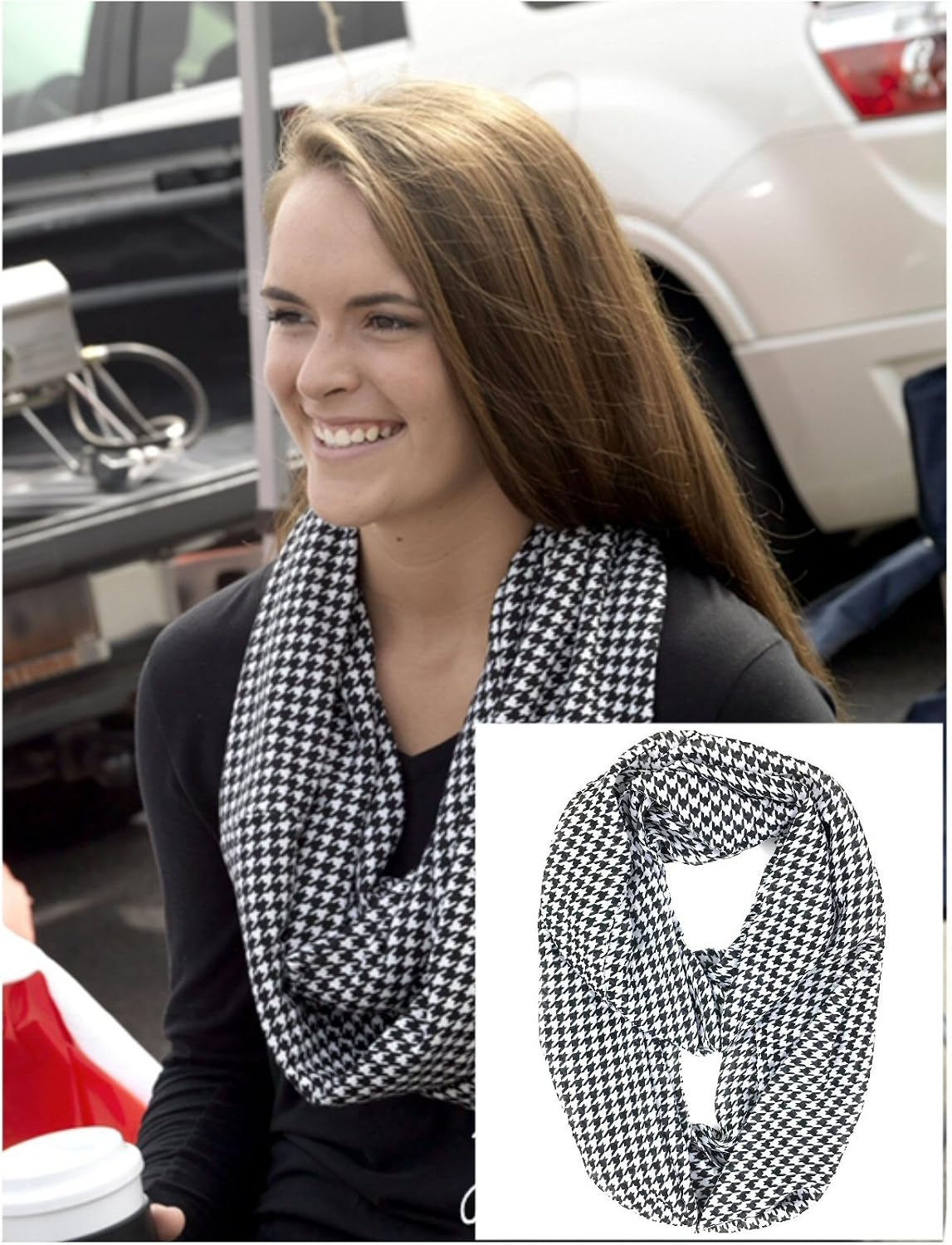 Tapp Collections™ Premium Soft Multicolor Sheer Infinity Scarf