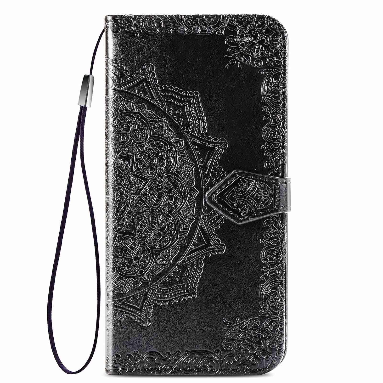 MOJIA Cover per ZTE Nubia Air, Custodia Folio Portafoglio in Pelle PU [chiusura magnetica], Case a Libro con Guscio Interno in TPU, Supporto per Carte.. Nero