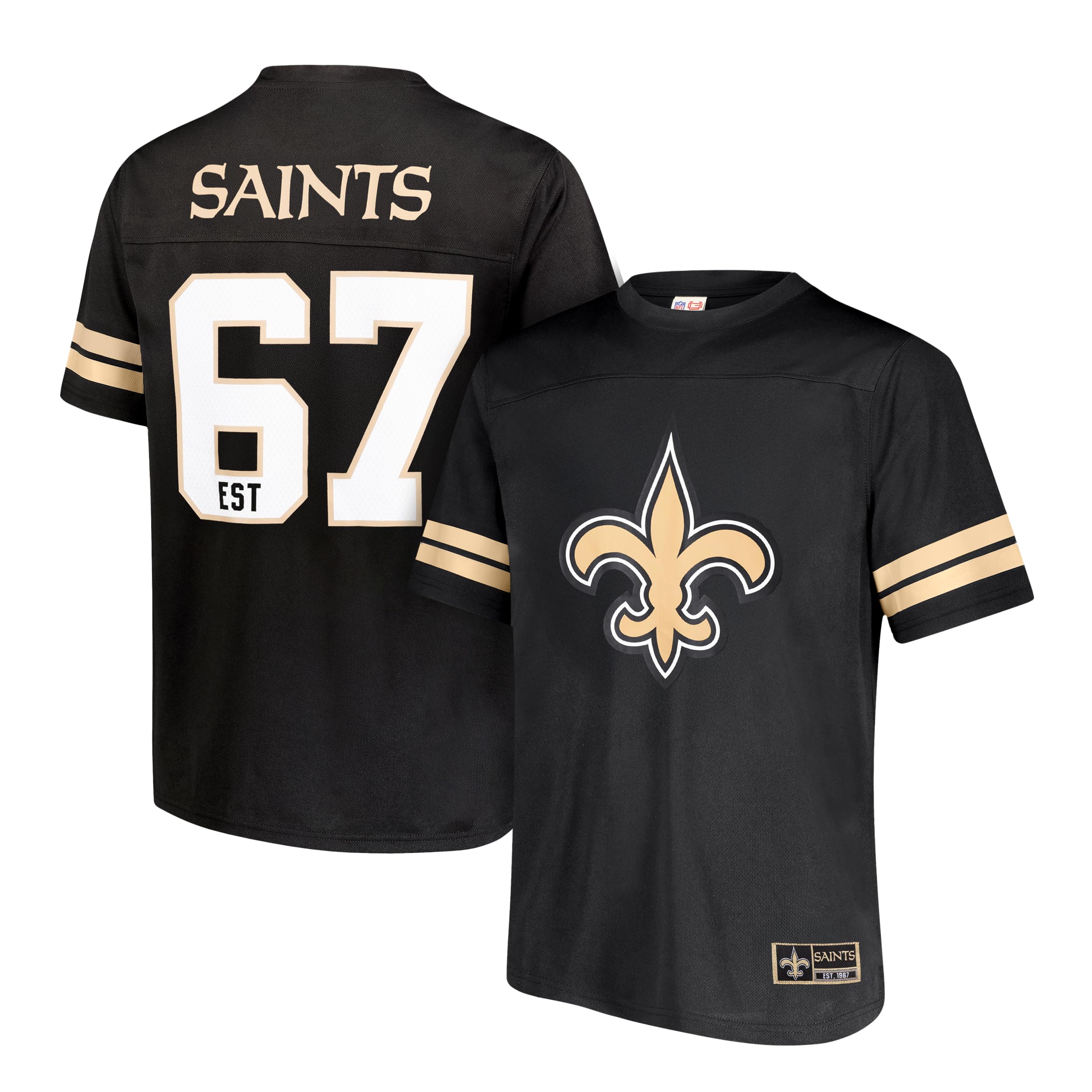 Ultra Game Adults NFL Official Soft Mesh Vintage Beast Mode Jersey T-Shirt