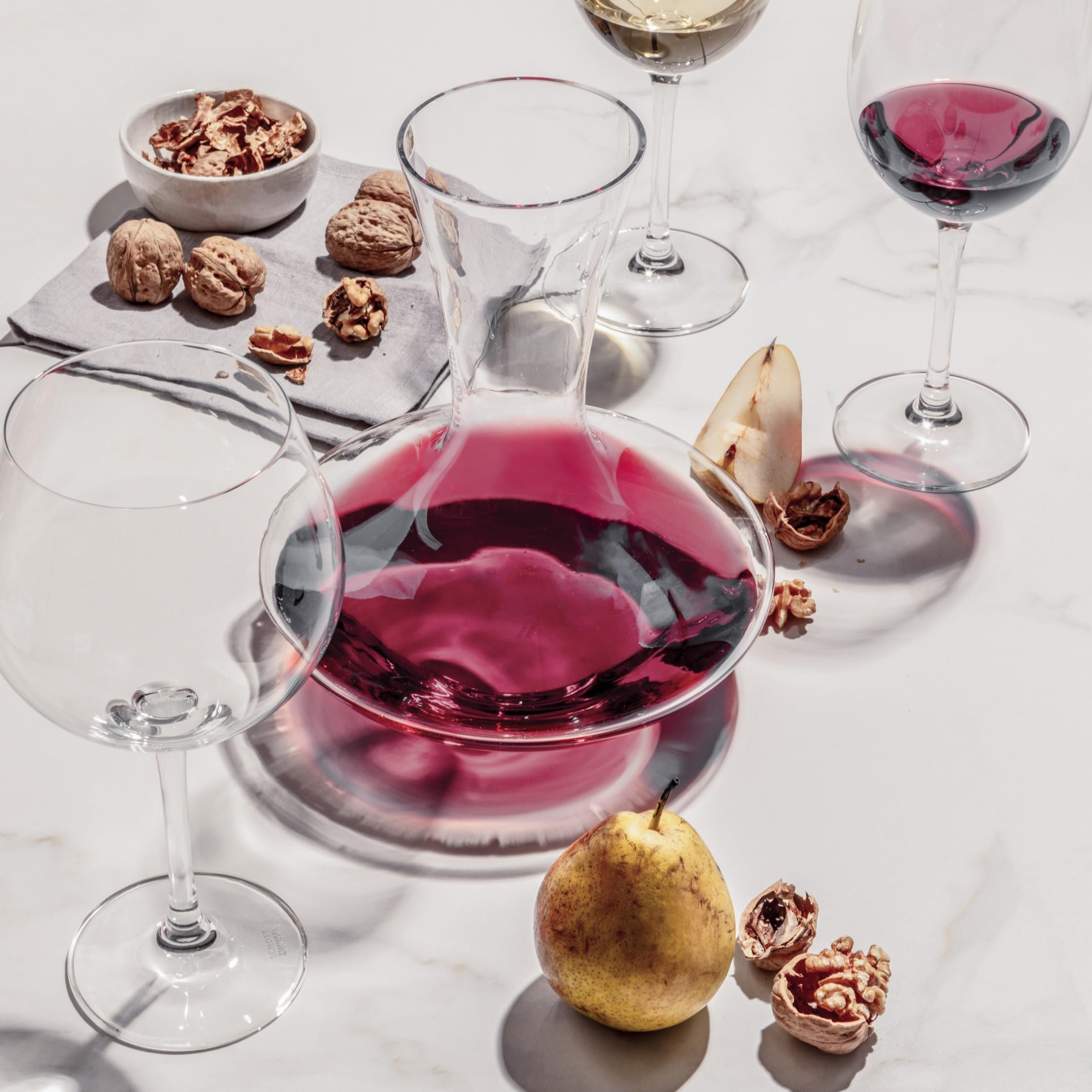 SCHOTT ZWIESEL Calice da vino rosso Borgogna Classico (set di 6), bicchieri classici Borgogna per vino rosso, bicchieri in cristallo Tritan lavabili in lavastoviglie, Made in Germany (art. 123655)