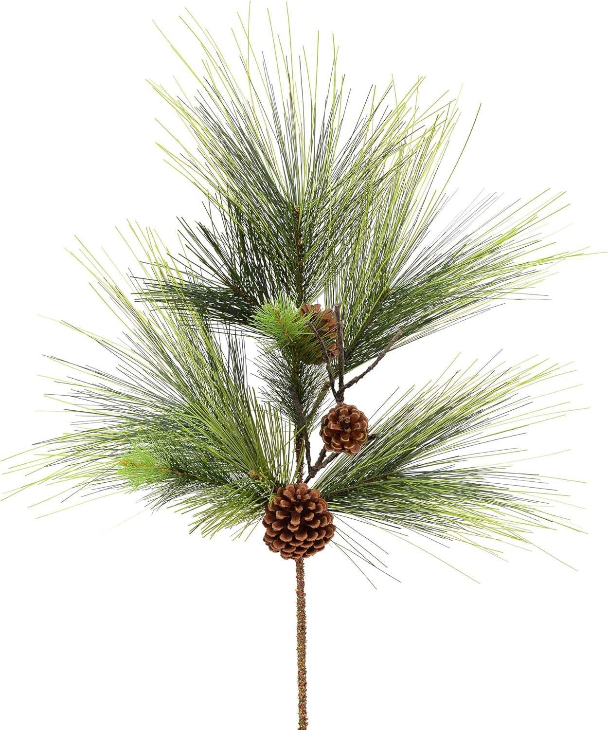 Vickerman 30" Boulder Pine Artificial Christmas Spray. Includes 2 Sprays per Pack.