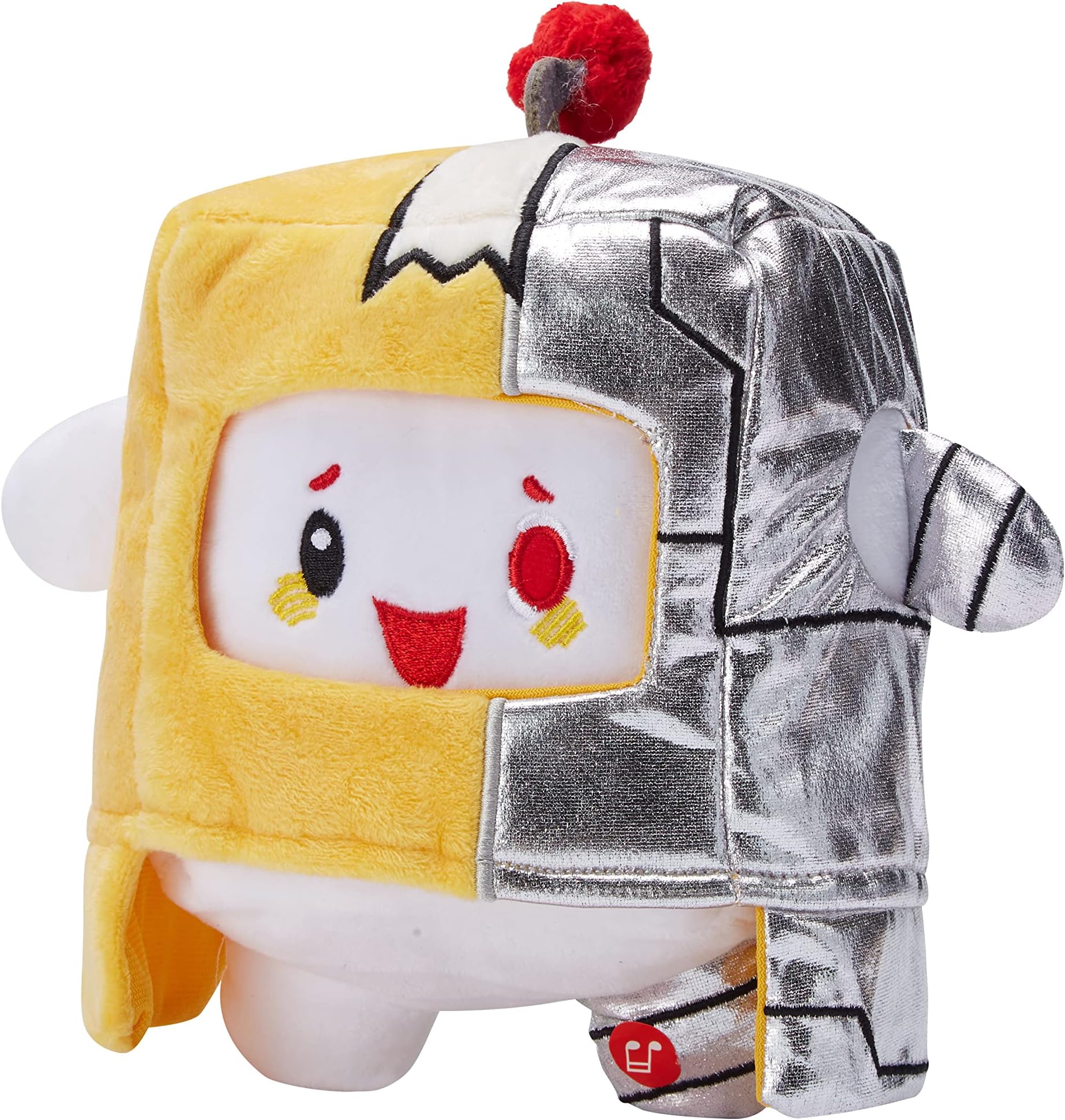 LANKYBOX Boxy Plushies Toy,Lanky Toys Foxy Boxy and Rocky,Soft Stuffed Plush Toy with Removable Hood,The Best Holiday Birthday Gifts for Kids and Fans (Boxy Cyborg)