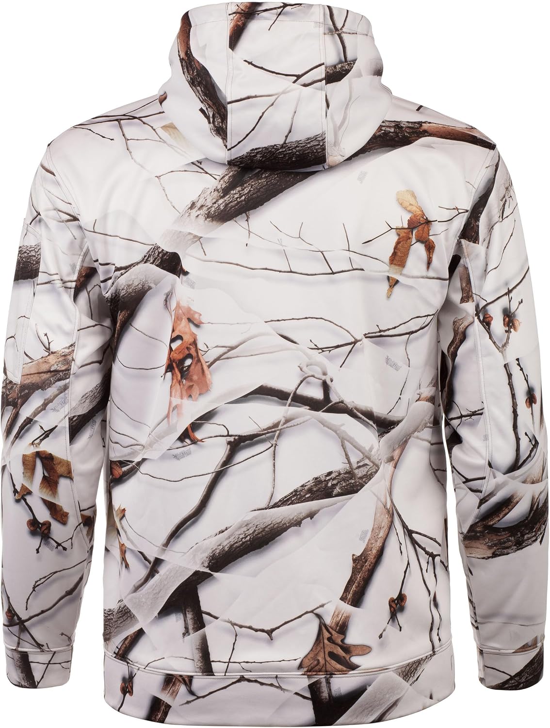 Huntworth Men's Hunting Hoodie, Snow Camo