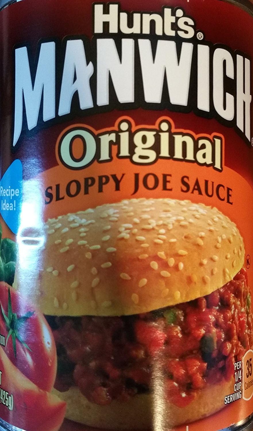 Manwich, Hunt'S Original, Sloppy Joe Sauce, 15 Ounce