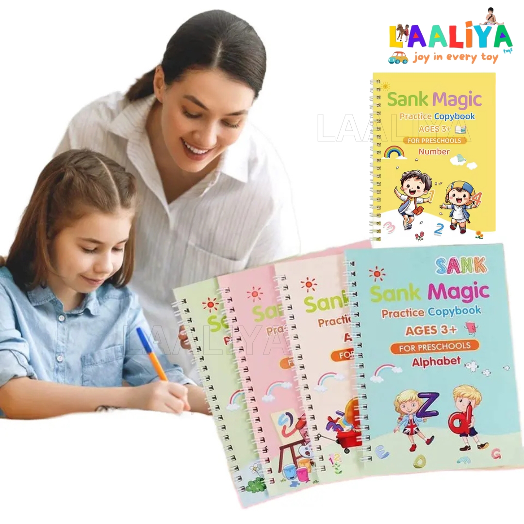 Watch Sank Magic Practice Copybook Set - 4 Books 10 Refills on Amazon Live