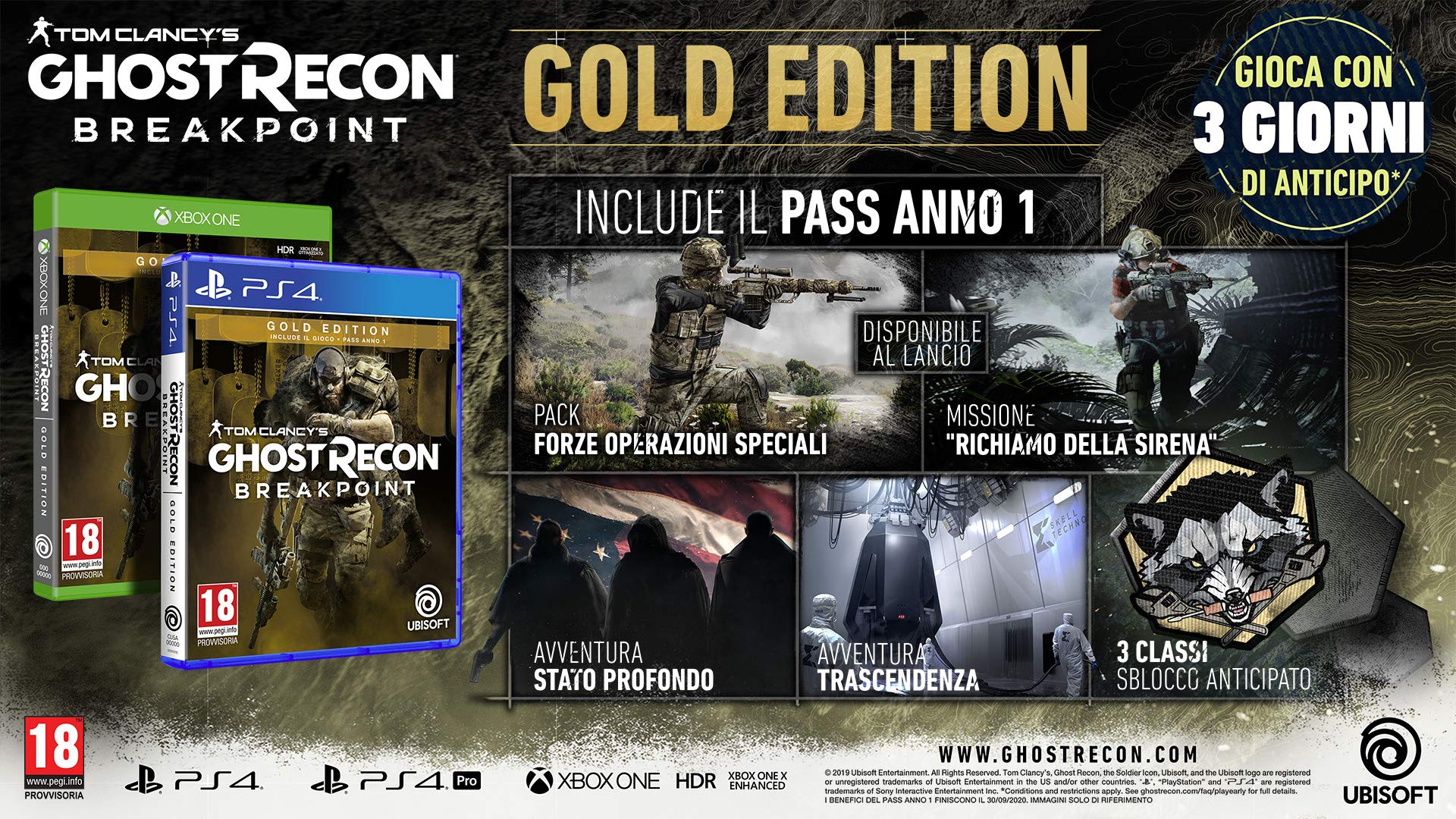 Ghost Recon Breakpoint Gold Edition PlayStation 4