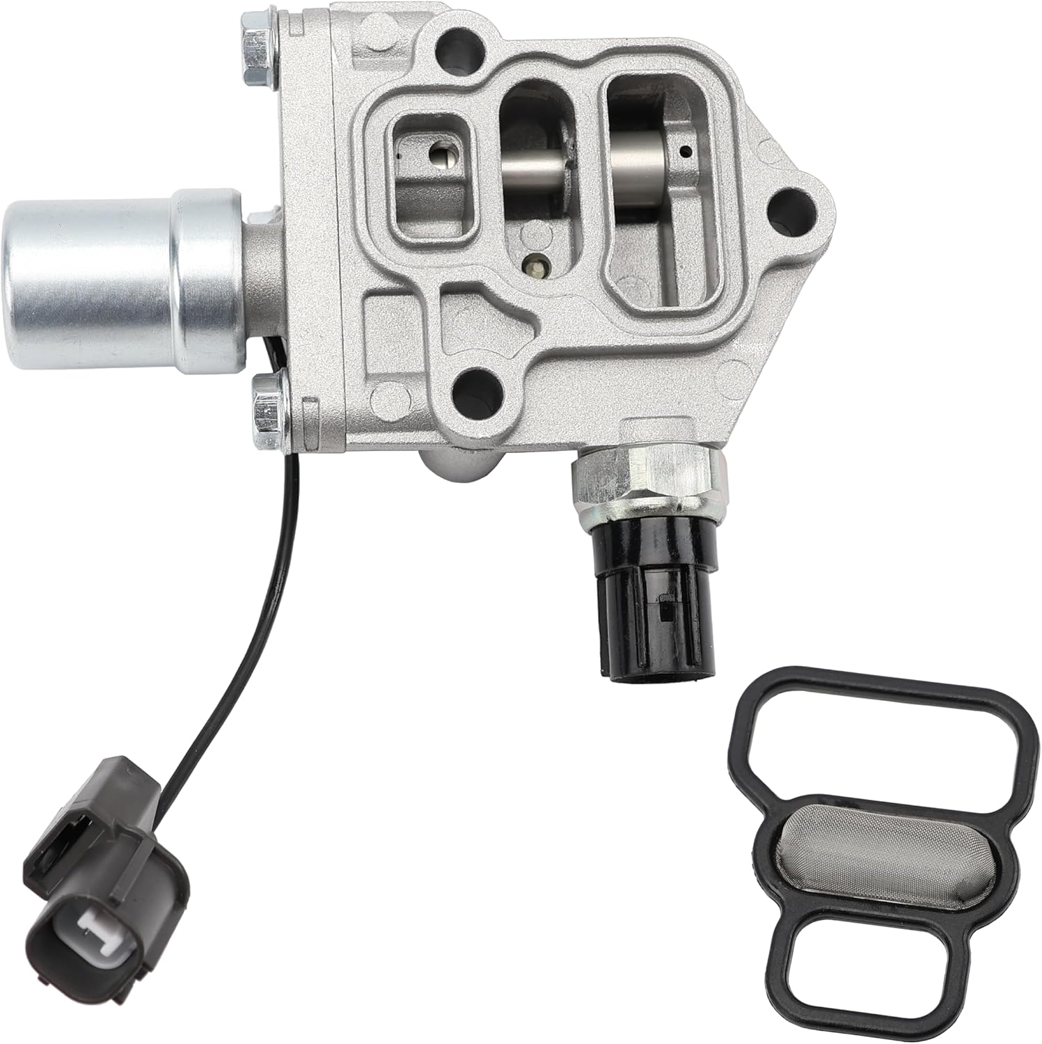 VTEC Solenoid Spool Valve Assembly Compatible with 2001-2005 Civic 1.7L and 2001-2005 EL(Can) 1.7L Replaces for 15810-PLR-A01, TS1151