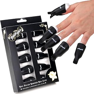 Nail Polish Remover Clips Black
