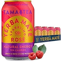 Vista 11 de Yerba Mate de menta espumosa de Tama Tea - Bebida energética natural sin azúcar con frutas y hierbas reales, alternativa a la bebida saludable
